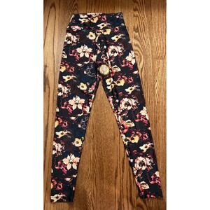 Material Girl Women's Leggings High Rise size M Floral